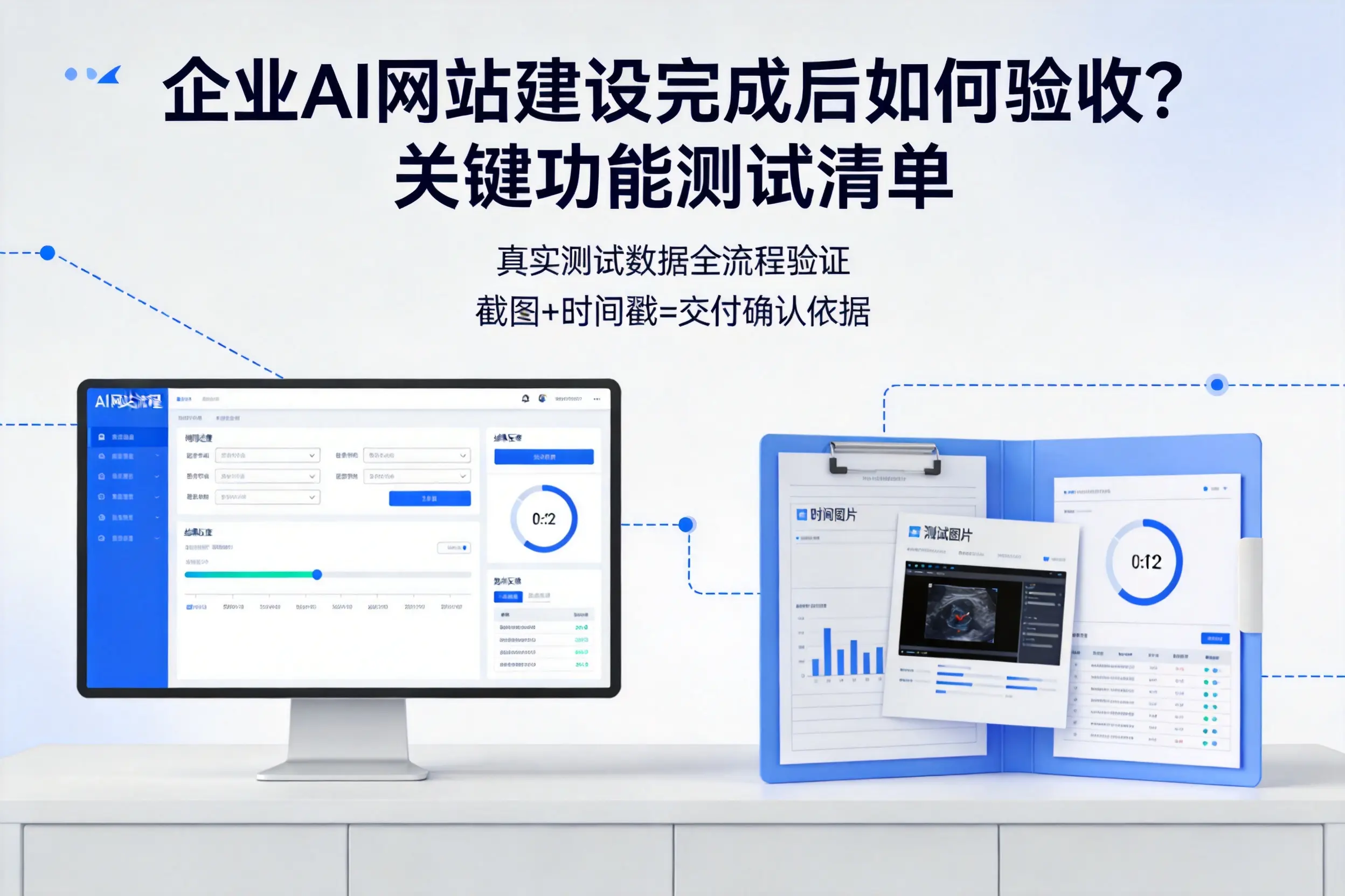 保山企业AI网站建设完成后如何验收？关键功能测试清单