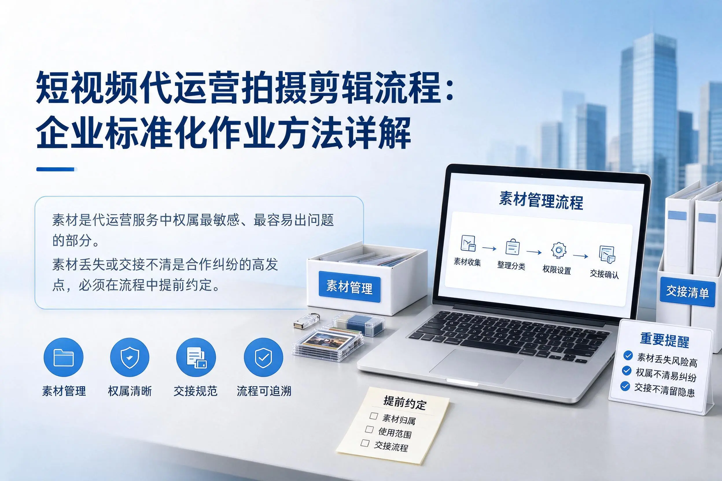 短视频代运营拍摄剪辑流程：保山企业标准化作业方法详解