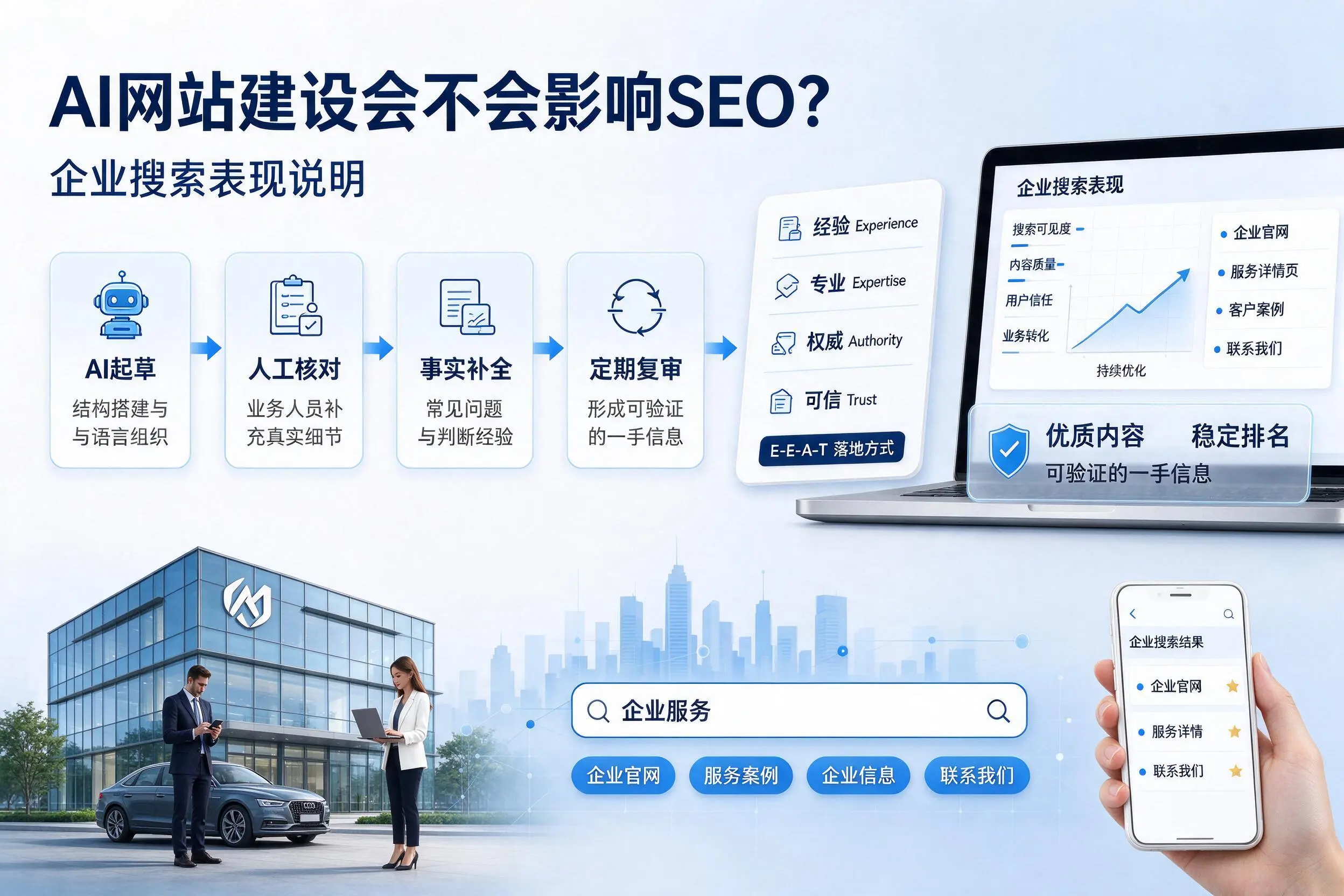AI网站建设会不会影响SEO？保山企业搜索表现说明