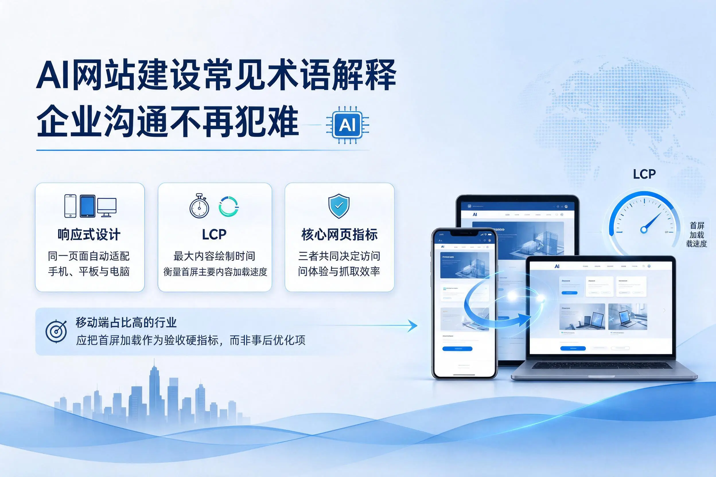 AI网站建设常见术语解释,保山企业沟通不再犯难